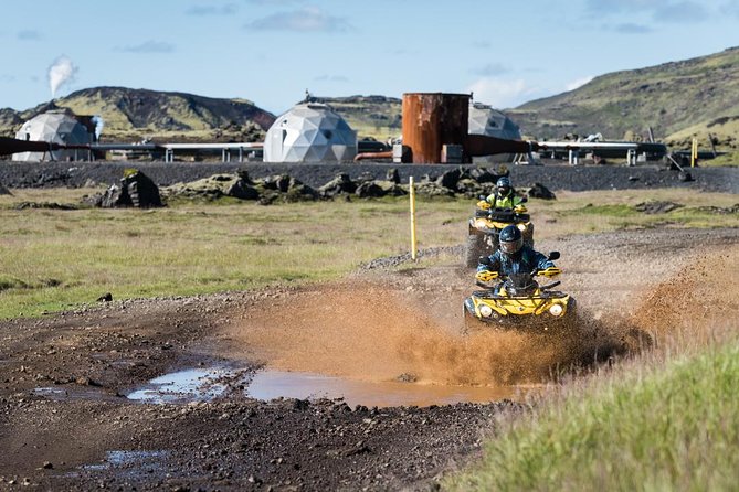 Volcanic Springs ATV adventure from Reykjavik - Ulfarsfell and the first mountain views