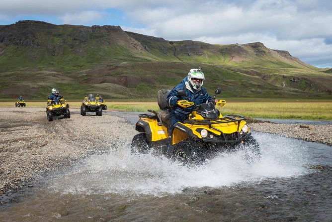 Volcanic Springs ATV adventure from Reykjavik - Safari Quads across the lava fields