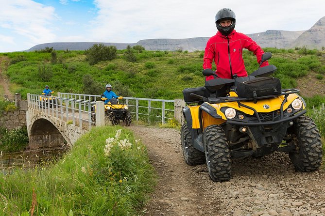 Volcanic Springs ATV adventure from Reykjavik - The gear is practical, not just a nice extra