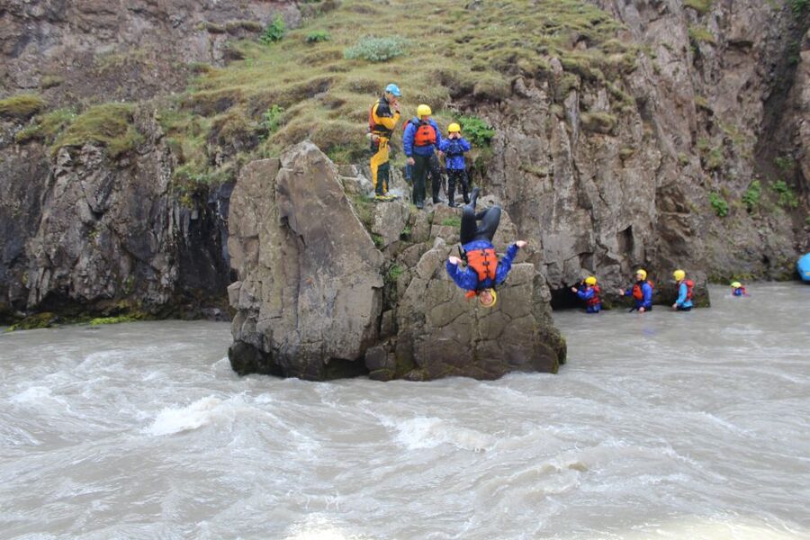 West Glacial River Family Rafting - The canyon is more than a backdrop