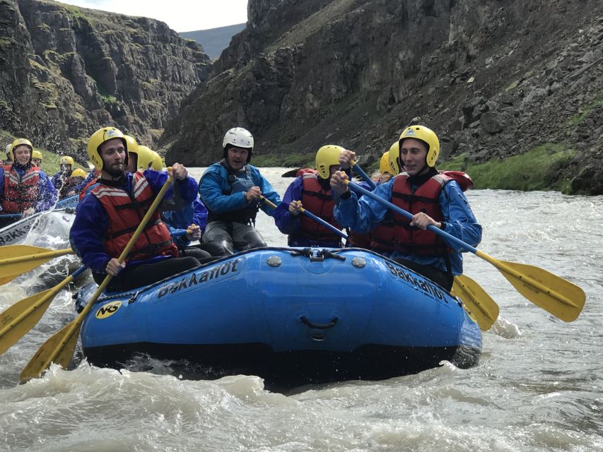 West Glacial River Family Rafting - The optional cliff jump