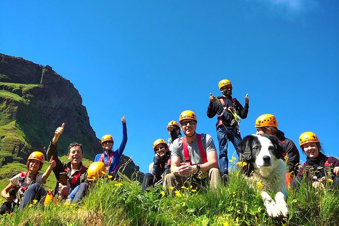 Zipline and Hiking Adventure Tour in Vík - Getting dressed and reaching the first launch point